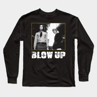 BlowUp's Artistic Whimsy Tee Inspired by the Photographic Puzzles and Fashionable Flourish of the Film Long Sleeve T-Shirt